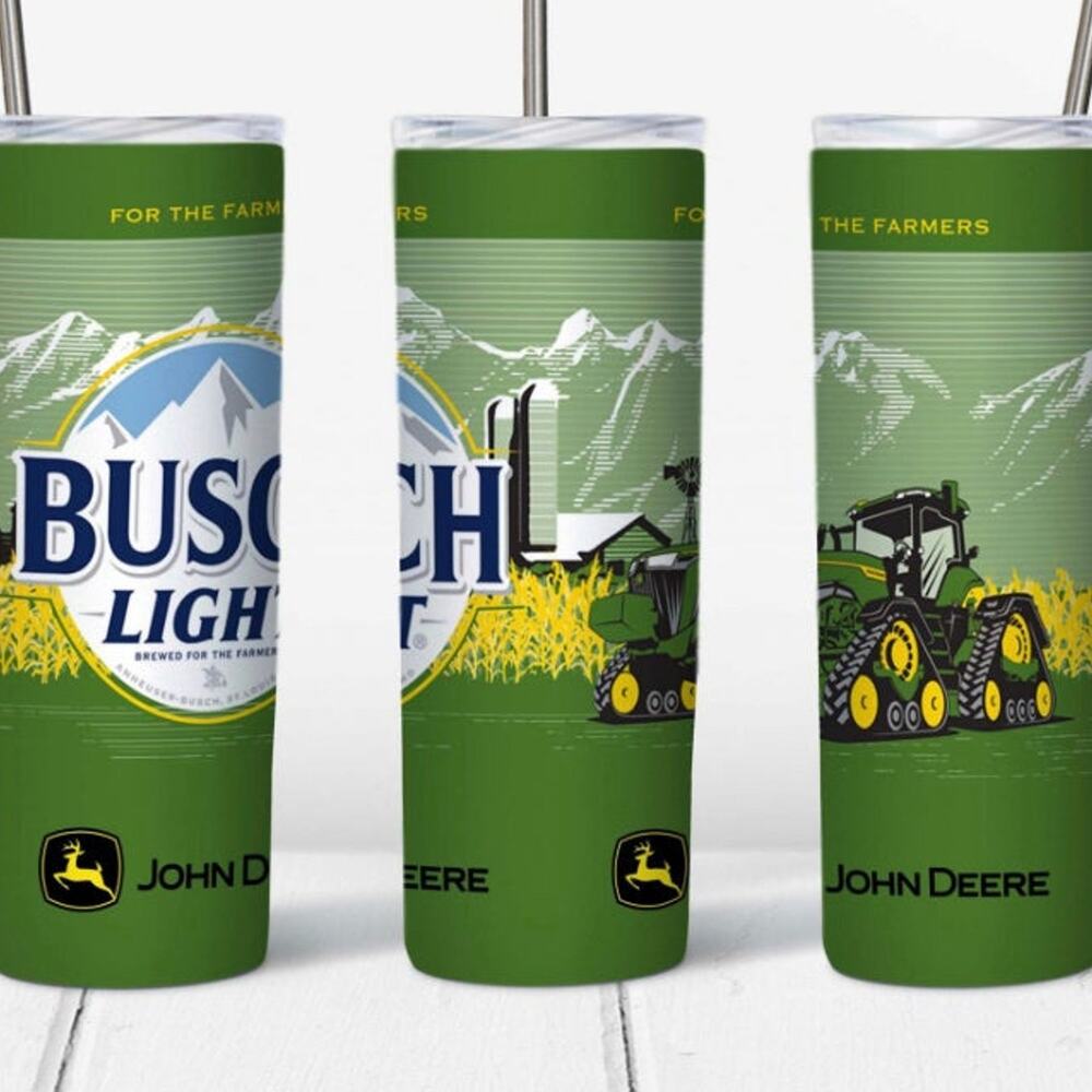 Busch light 20oz tumbler